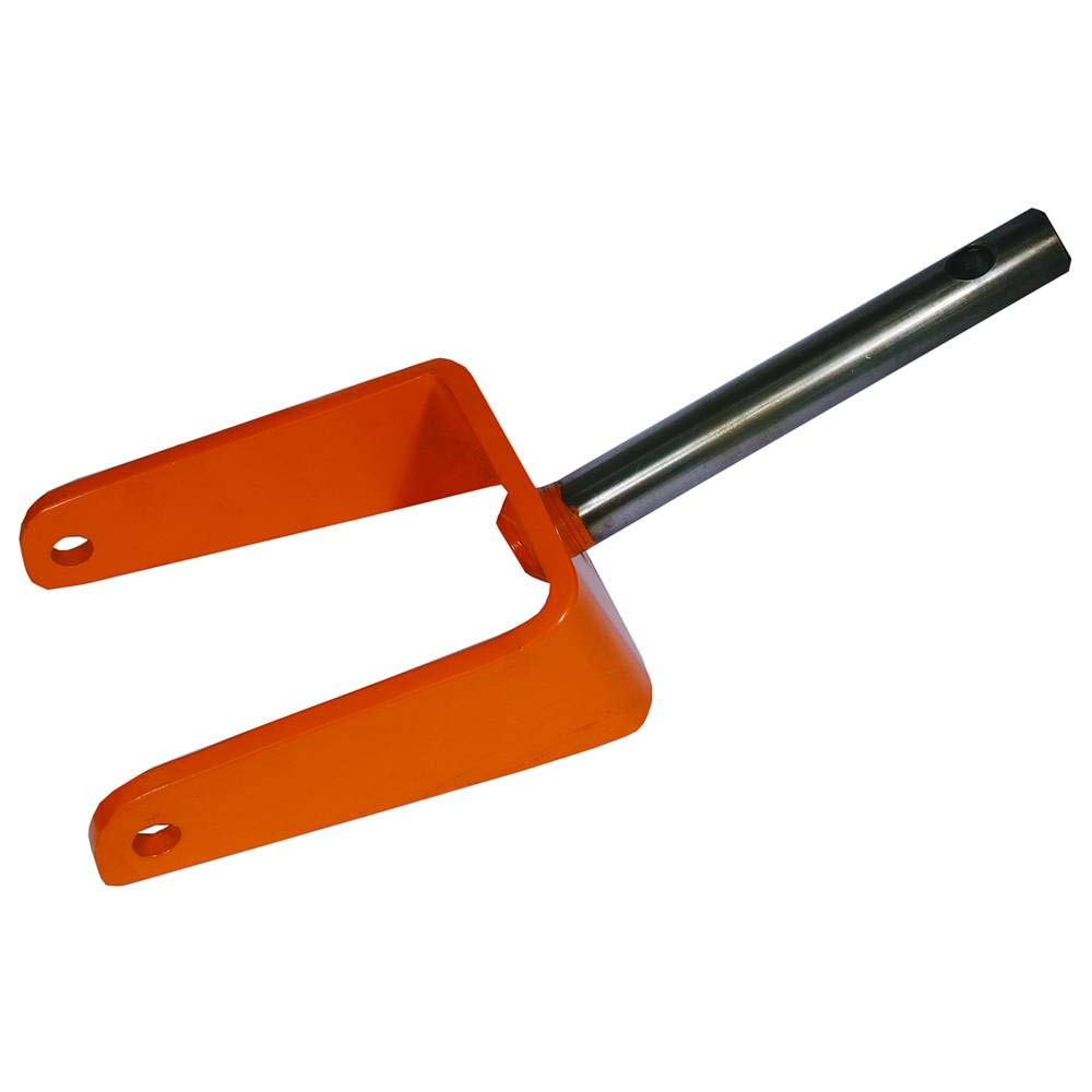 Stens 285-498 1/2" Inside Diameter Caster Yoke, Replaces Scag: 45006, Wright Mfg.: 93460001, 7/8" Shaft size, 12-1/2" overall length, For front caster