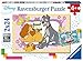 Ravensburger 050871 I Cuccioli Preferiti della Disney, Puzzle 2x24 per Bambini, Età Raccomandata 4+