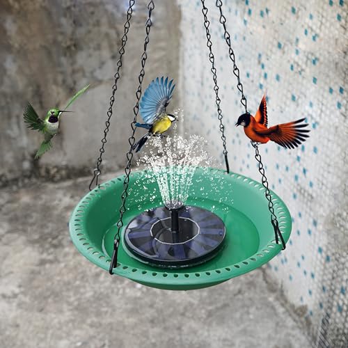image for OVZILKI Bird Bath for Outside Heavy Duty, 14 inch BirdBath Bowl Only w