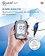 GLUCOFAST Duo Blutzuckermessgerät Starter-Set – inkl. 10 Teststreifen & Lanzetten | Diabetes Messgerät für mg/dl Messung | Präzise & einfach anzuwenden