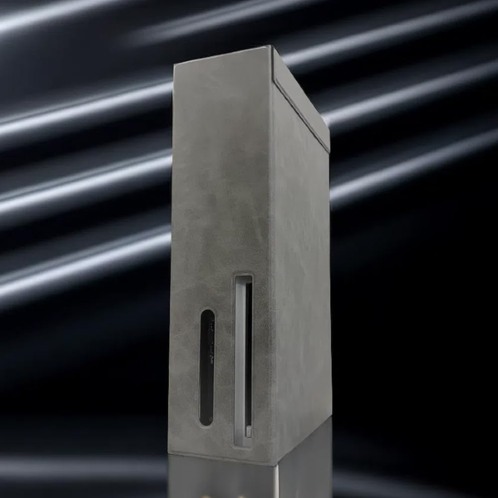 Osłona przeciwpyłowa do konsoli PS5 Slim PU Magnetyczny ochraniacz przeciwpyłowy Odporny na zarysowania pokrowiec Skin Games Accessories (pionowy)