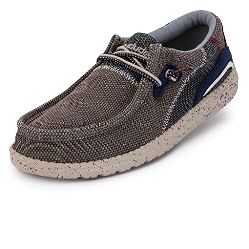 Image of HEYDUDE Men's All Wally Styles | Men's Shoes | Men's Lace Up Loafers | Comfortable & Light-Weight