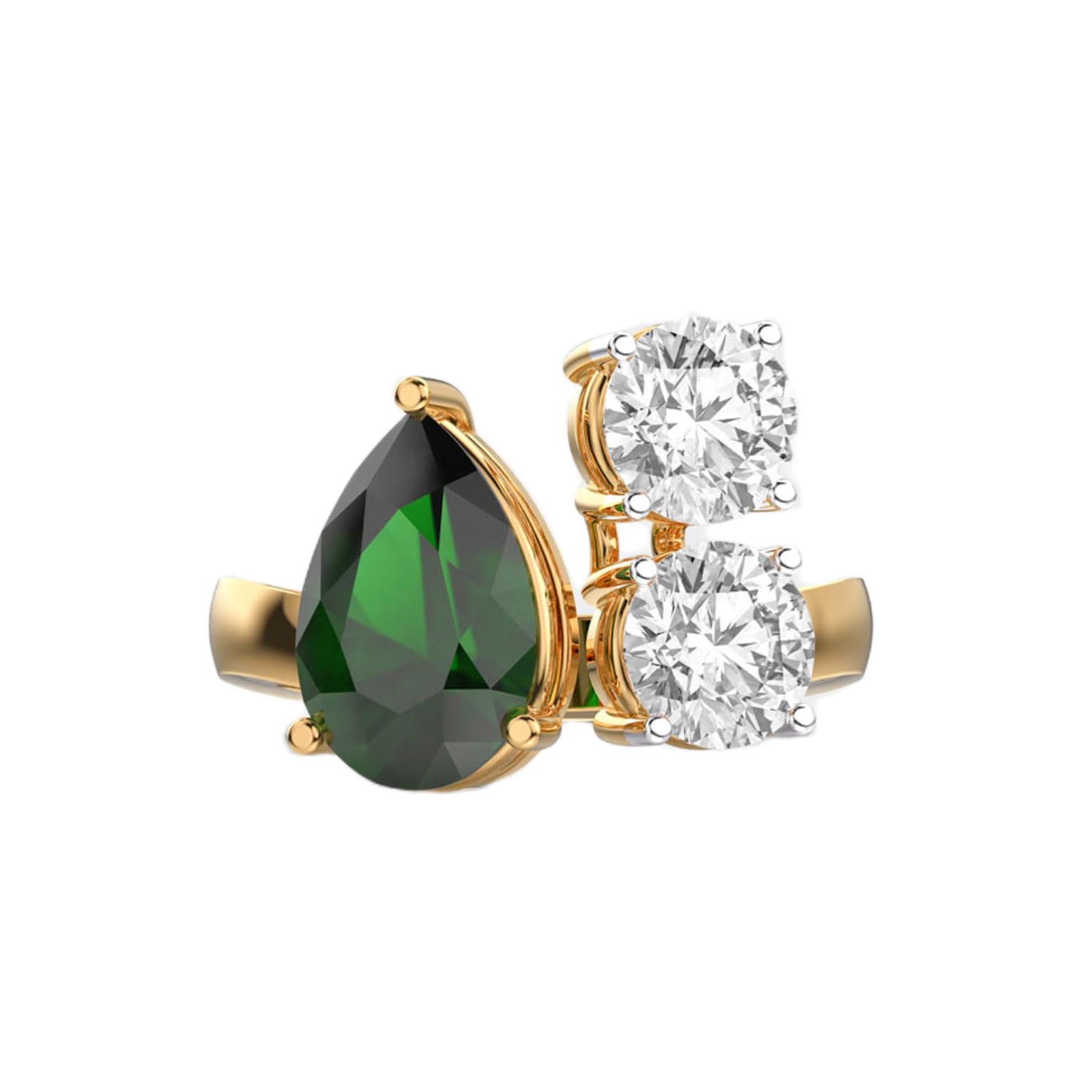Bague solitaire argent 925 pierre verte : finis les bijoux ternes