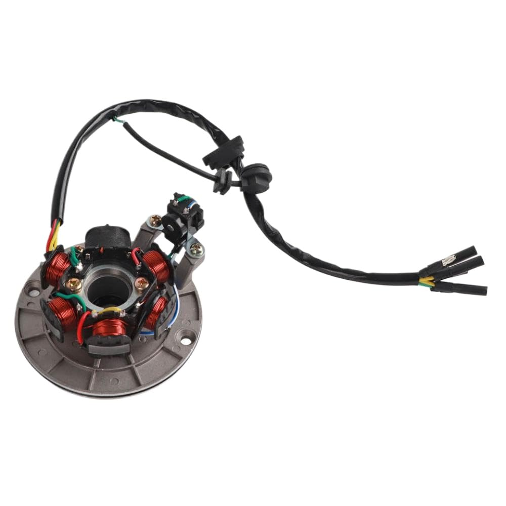 Piastra statore e bobina per lifan yx 140cc kick start motore compatibile con accessori per moto bici da pista