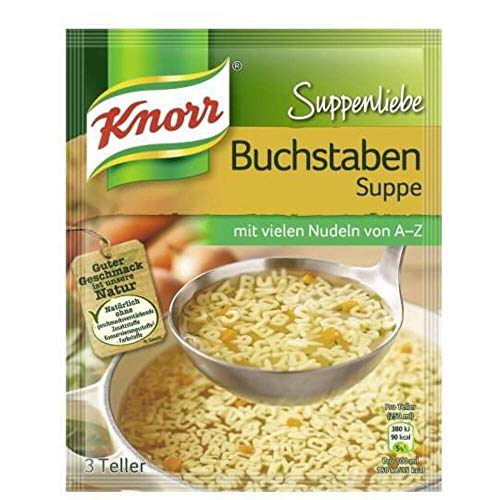 Knorr Suppenliebe Buchstaben Suppe A-Z