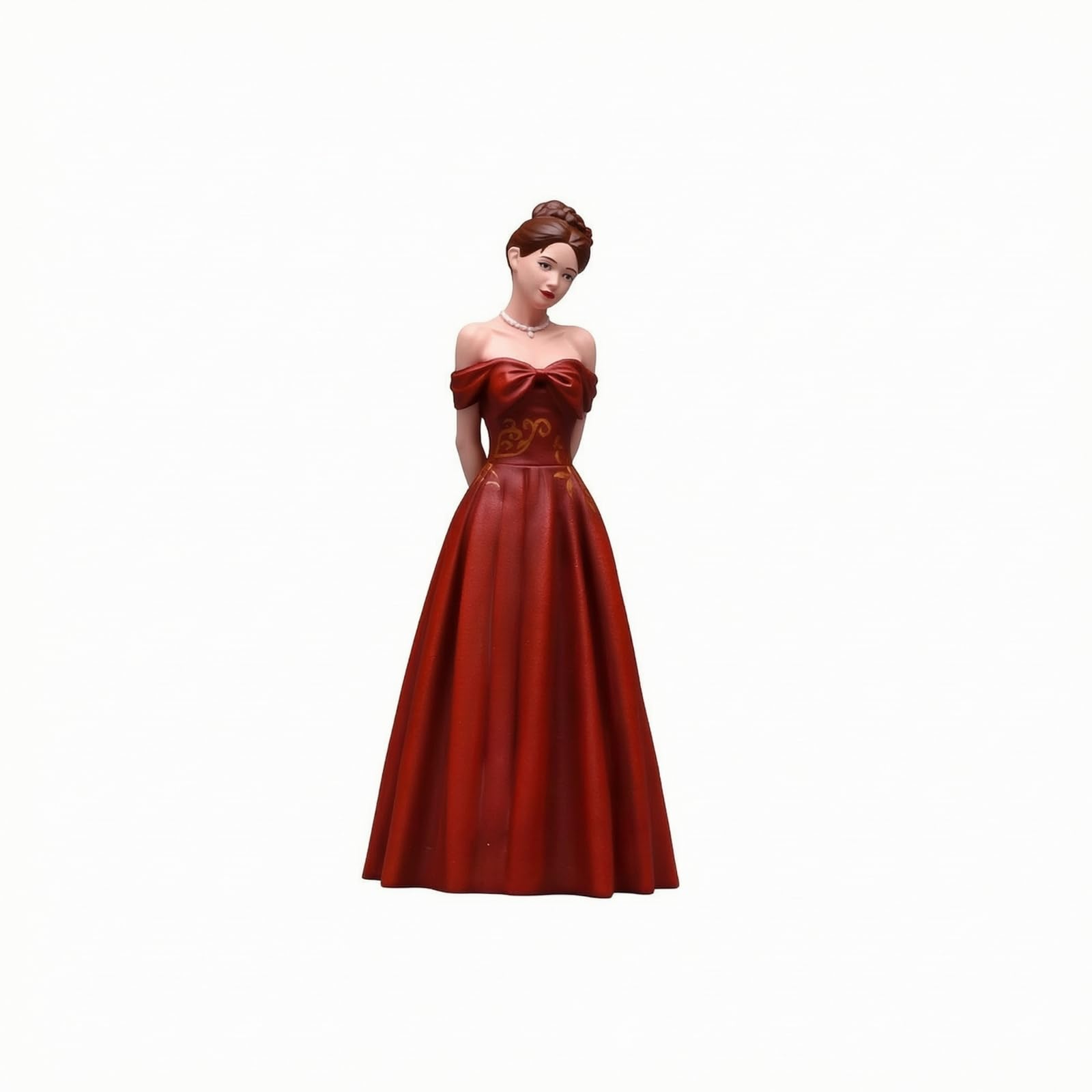 Figura Resina Pintada a Mano Escala 1/18 Coleccionable Figura Humana Resina Esculpida Compacto en Miniatura para Dioramas,