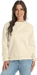 Blusa de Moletom Careca Feminino Básico Liso sem Capuz Loja Mirante