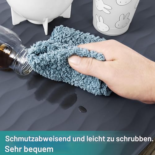 URMONA Silikonmatte für Küchenschrank 55 x 55 cm, Schrankmatte wasserdicht – Ansicht 4