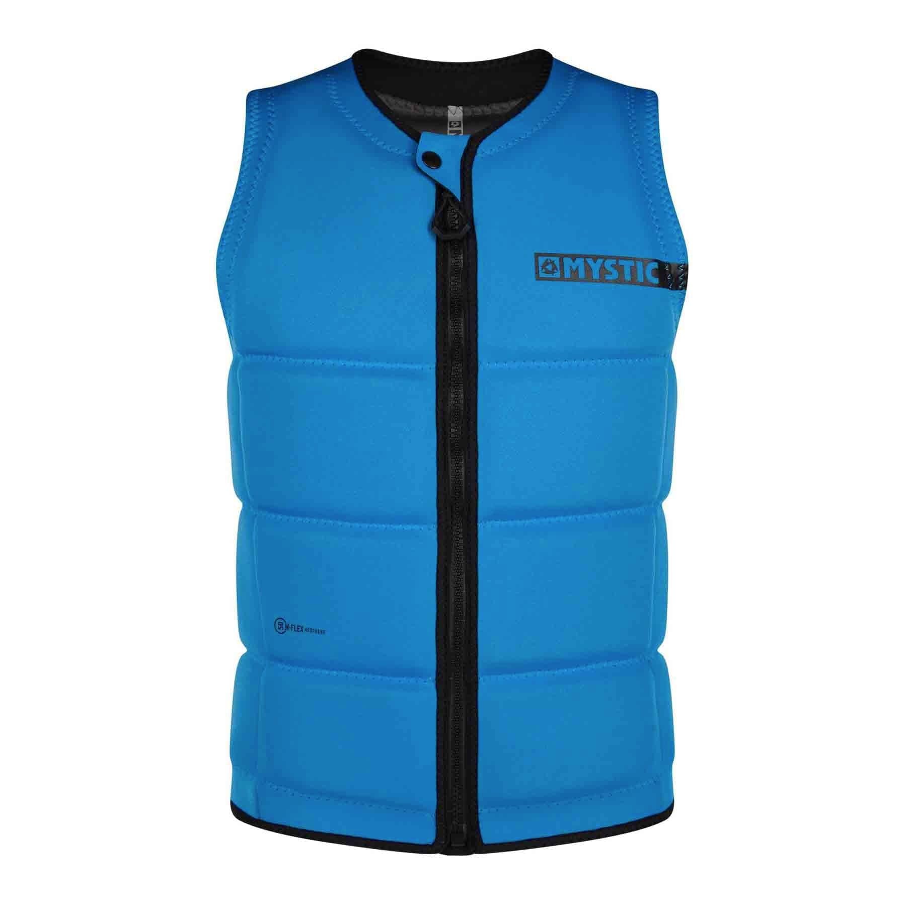 Mystic Wake Boarding Front-Zip Impact Vest Black