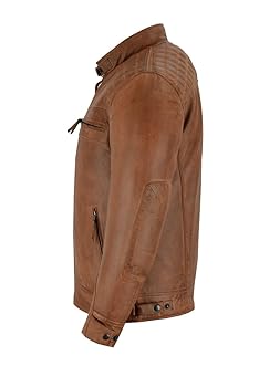 [MONOHA] / ☆ 25SS Lambskin half jacket / brown Exclusive] Lambskin half jacket (brown) : MONOHA