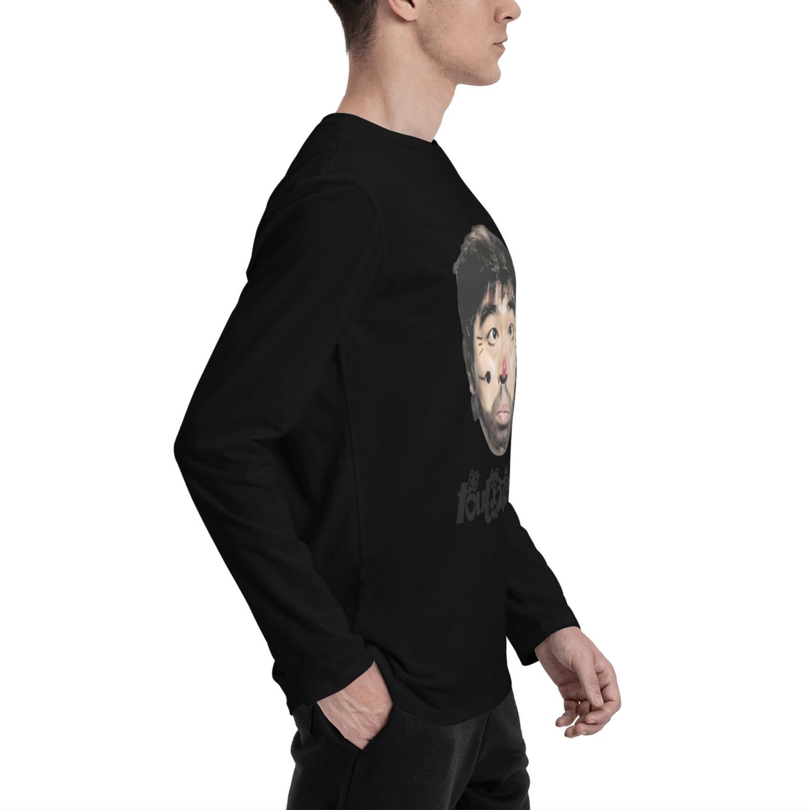 Amazon.co.jp: メンズ 長袖 Tシャツ 志村けん だいじょうぶだぁ 変な 