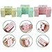 Alomejor Cube, 3pcs 40mm Plastic Matte Decompression Flip Toy for Adults Kids Office Home, Pocket Fidget Puzzle Cube