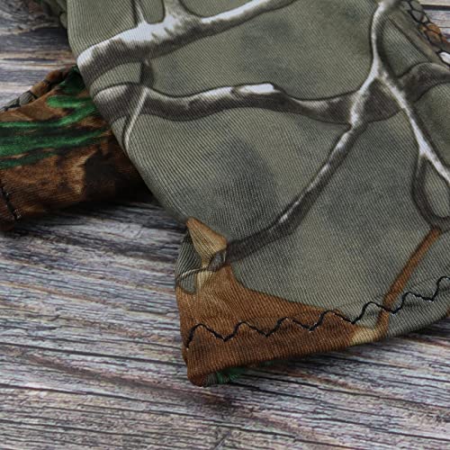 Micro Traders 1 Pair Of 3 Low Fingerless Fishing Gloves For Men Hunting Kayaking Hiking Camouflage Summer Anti-Slip Absorb Moisture Quick-Drying Lightweight Elastic Knitted Silicone #TOP6