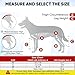 Hunde-Kniebandage – Bandage für Hinterbein, Bein oder Vorderbein, verstellbare Beinstütze für Hinterbeine, Bänderverletzungen, lindert Schmerzen und reduziert Schmerzen