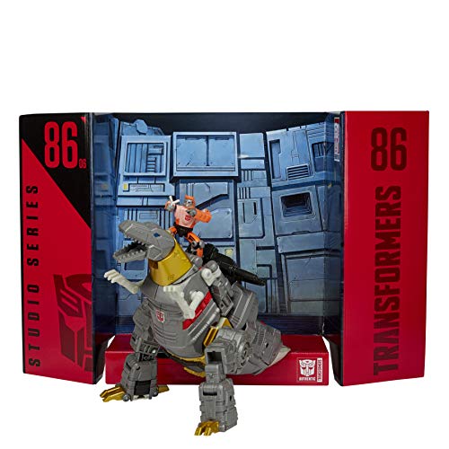 Transformers F0714ES0 Studio Series 86-06 Leader-Klasse Kampf um Cybertron 1986 Grimlock und Autobot Wheelie Ab 8 Jahren… – Bild 3