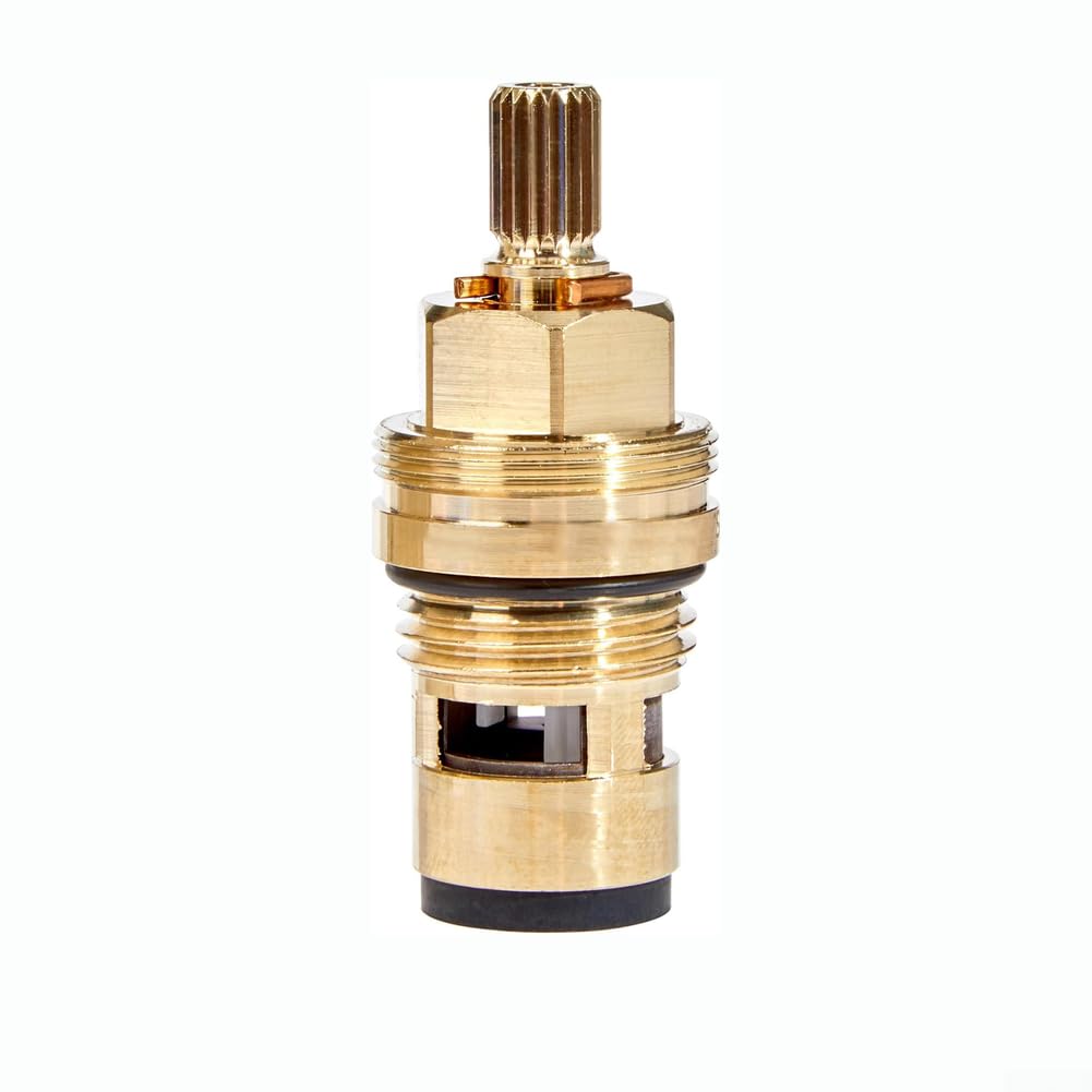 45346000 Cartouche thermostatique pour GROHE 1/2" avec rondelles d'étanchéité en céramique, angle de rotation 180°, cartouche laiton pour thermostat de douche, robinet de salle de bain