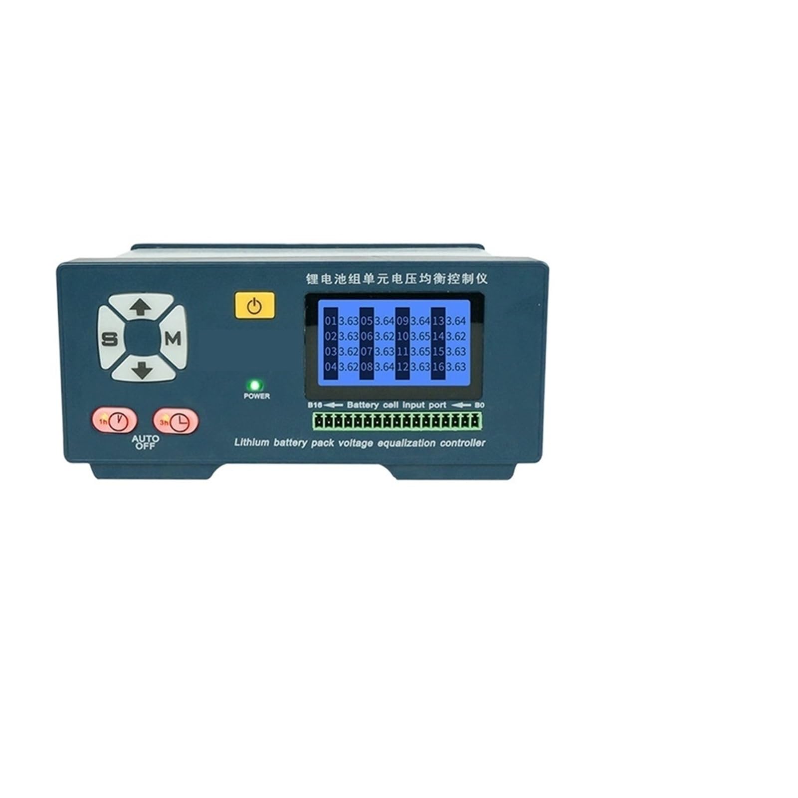 Tester per batterie, 5A Analizzatore digitale capacità batteria | Offre analisi della capacità; ideale per batterie di auto, camion e moto.