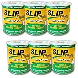 Slip Plate No. 1 Dry Graphite Lubricant – 1 Quart Cans (6-Pack) – AS-33005OS-1 – Industrial Grade Non-Stick Coating for Lawn Mowers, Trailers, Farm Equipment, Automotive & Machinery
