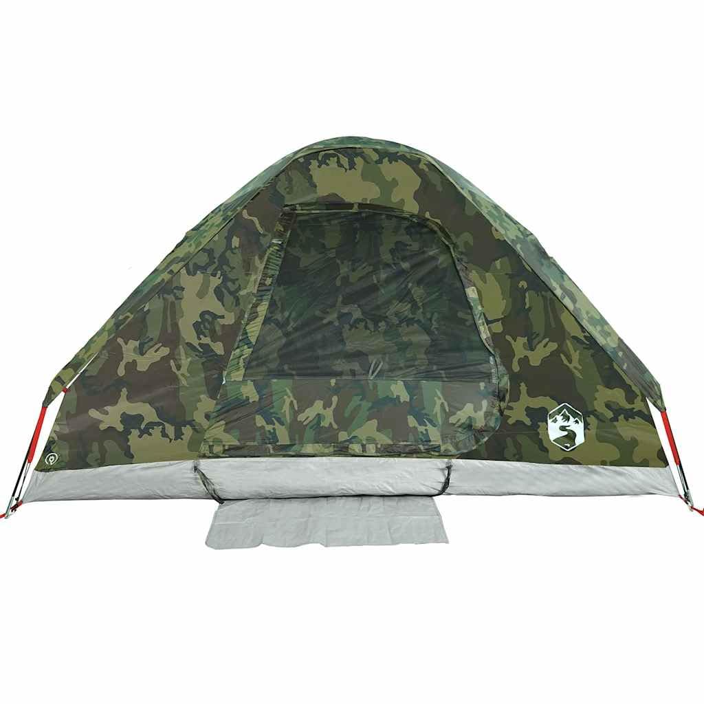 Namiot kempingowy kopułowy dla osób, szary i pomarańczowy, wodoszczelny, z przyłączem E, poliester 185T, 214 x 150 x, lekki namiot outdoorowy do trekkingu, festiwalu, biwaku, kompaktowego i