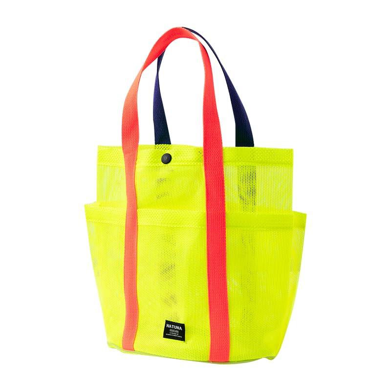 Summer Mesh Swim Tote Bag – Big Beach Bag with Inner Pocket