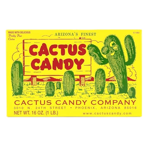 1 LB Box Prickly Pear Cactus Candy