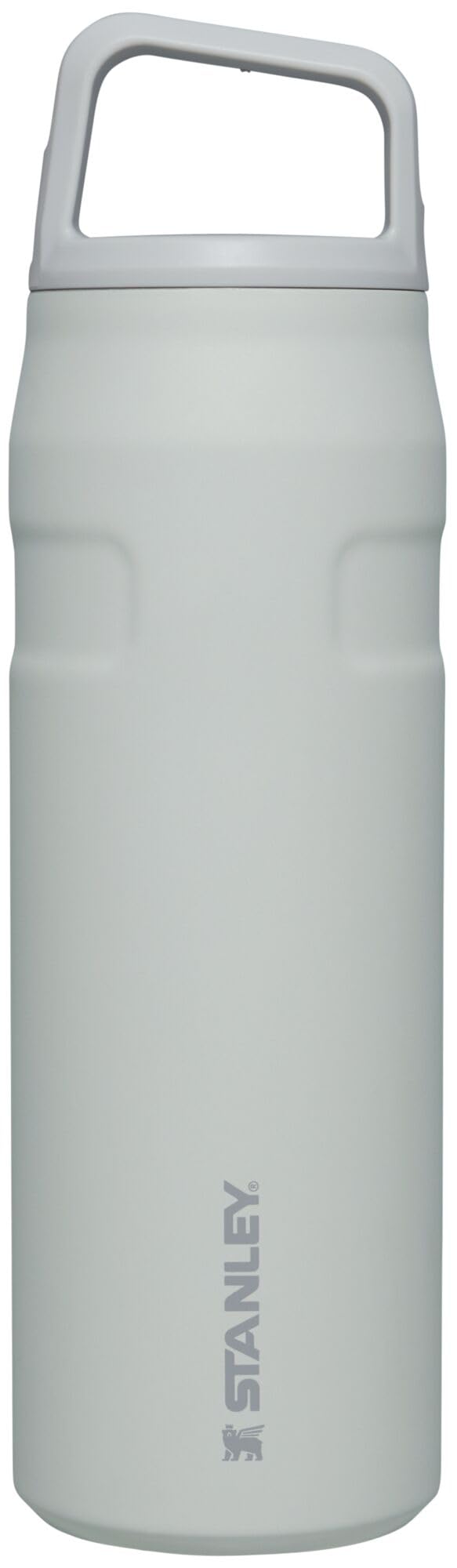 Stanley IceFlow Cap and Carry Water Bottle 24 oz | Wide Mouth Twist Lid | Lightweight and Leakproof for Travel and Sports | Insulated Stainless Steel | BPA-Free | Fog Glimmer — image 1