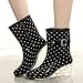 YWLINK Botas De Lluvia Mujer Hunter Zapatos CuñA Botas De Lluvia Hebilla...