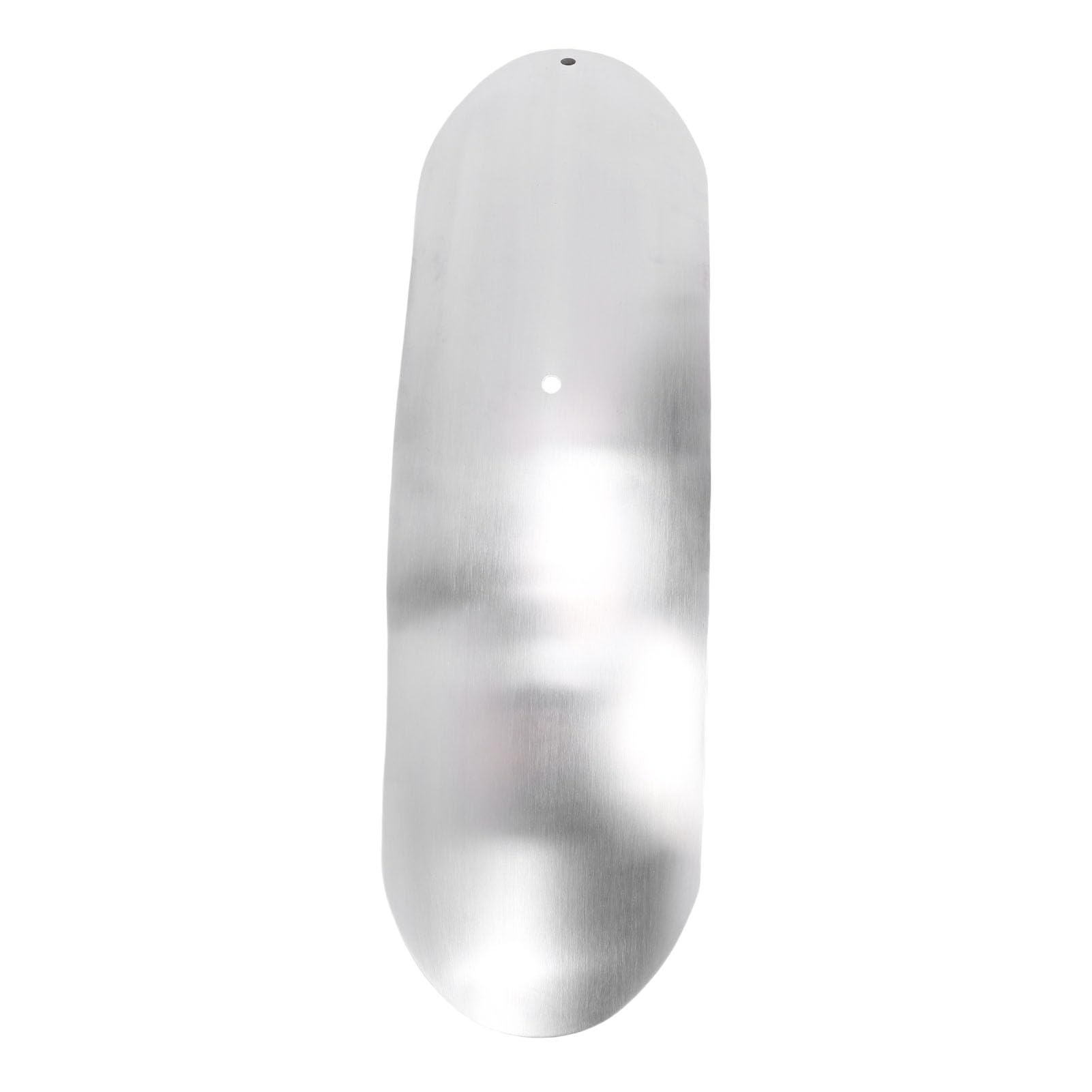 Guardabarros Delantero de Montaje Alto 900 | Protector contra Salpicaduras de Tablero Largo de Aleación de Aluminio para Street Twin Speed ​​Twin Street Scrambler (Silver)