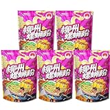 Nouilles Chinoises Piquantes - Saveur Umami & Légumes Croquants-nouilles instantanées épicées-300 g/sachet-Convient pour la maison, les voyages en plein air, les repas au travail (3 sachets 900g)