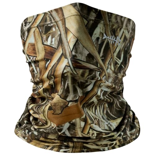 Image of BASSDASH UPF 50+ UV Sun Protection Neck Gaiter Fishing Mask Hunting Kayaking Hiking Cycling Ski Sports
