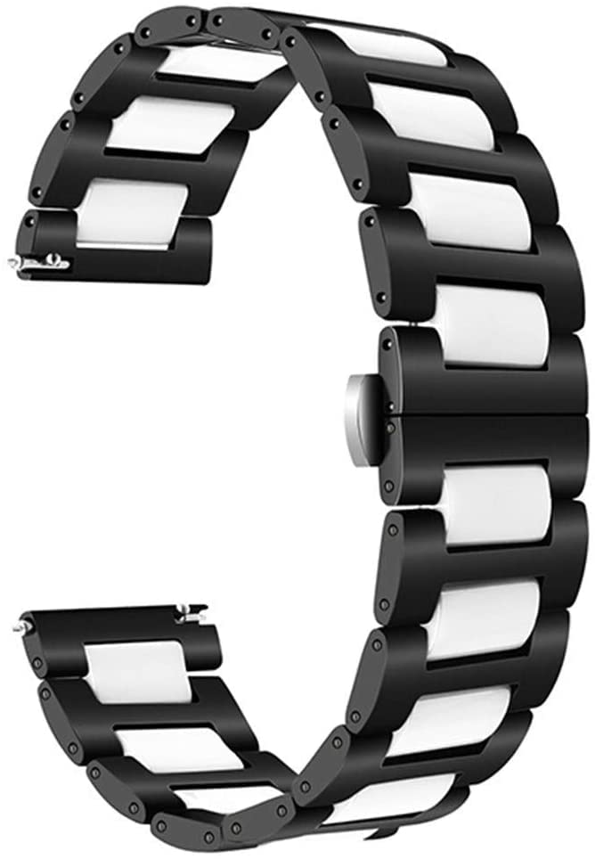 Bracelet montre 22mm céramique acier bracelet remplacement montre 46mm