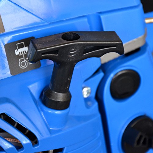 Blue Max Gas Chainsaw 52cc, Blue, 20