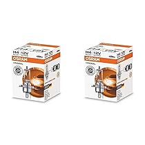 OSRAM Original 12V H4 Lampada alogena per proiettori 64193-01B – Blister singolo (Confezione da 2)