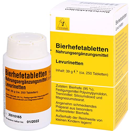 BIERHEFE TABLETTEN Levurinetten 250 St