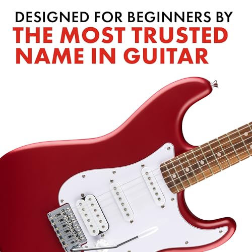 image for Fender Squier Debut Series Stratocaster HSS Electric Guitar, Beginner 