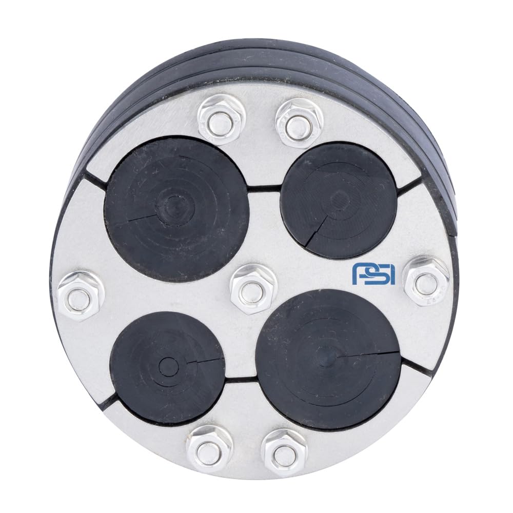 PSI Compakt Ringraumdichtung Varia Multi Mehrfach-Mauerdurchführung Kernbohrung 100 mm, Mediumrohr 2x(4-25 mm), 2x(4-32 mm)