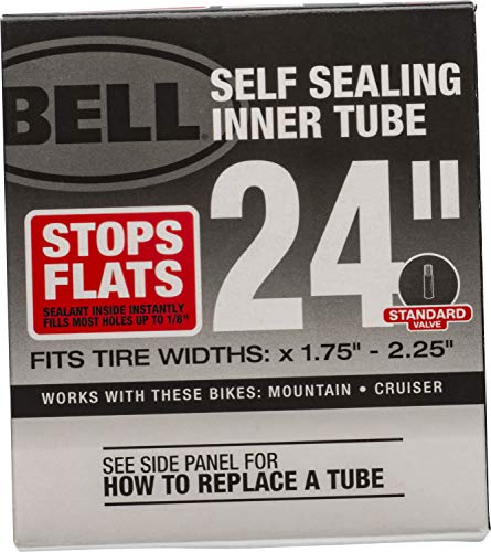 Bell Self-Sealing Bicycle Inner Tube 24 x1.75-2.25 Schrader Valve