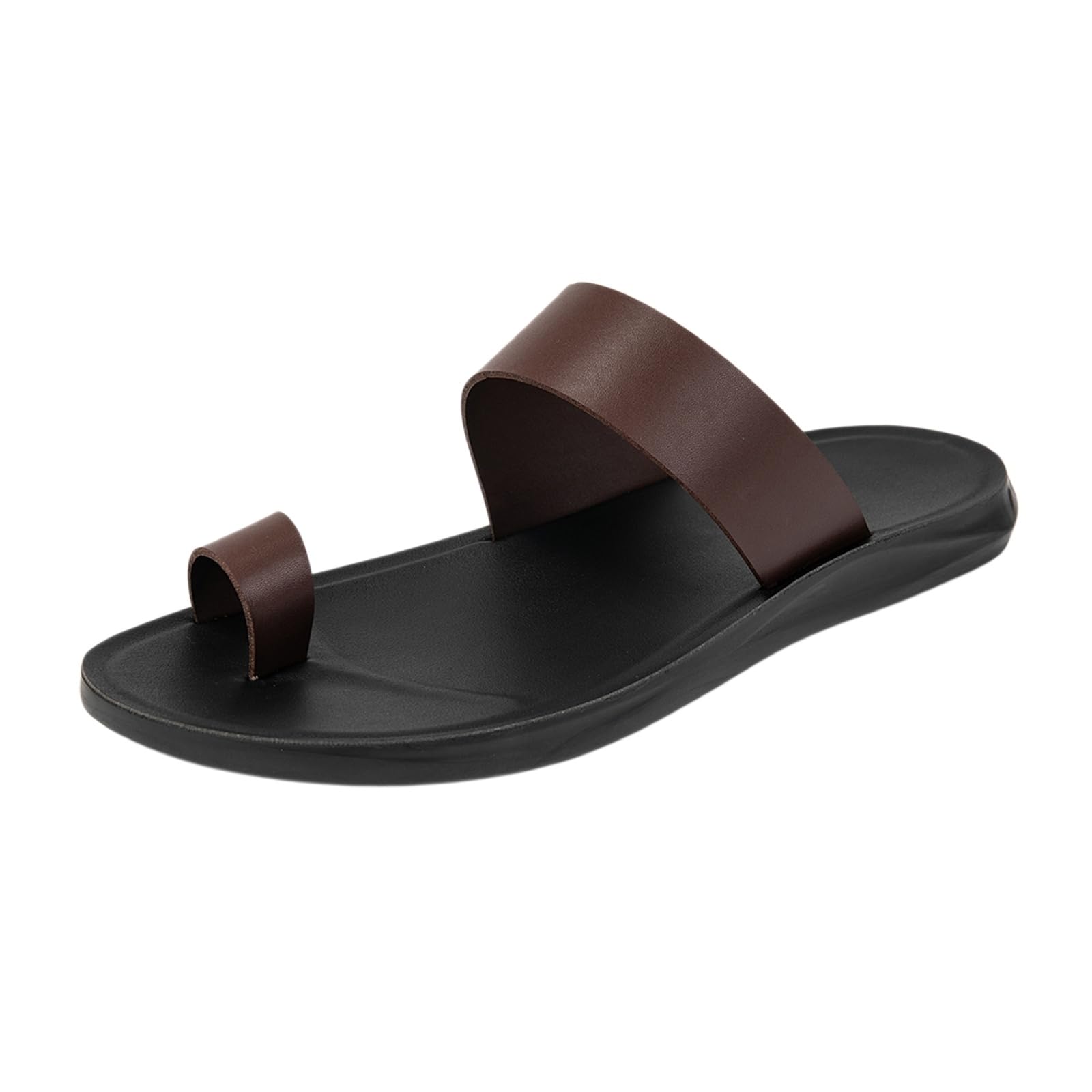 Zapatillas de casa Verano Los Hombres, Sandalias Playa Casuales, Deslizamiento Cómodo En Diapositivas Para Paseos Ocio, Viajes Y Uso Al Aire Libre