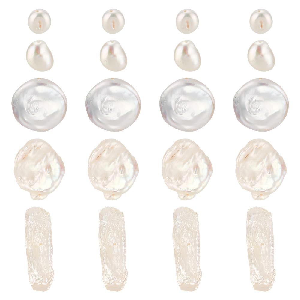 Perles d'eau douce de culture pour créer vos colliers d'été et bijoux de vacances tendance