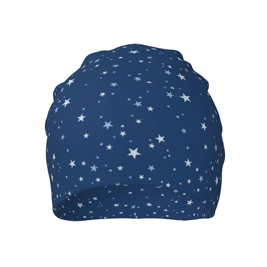 ERL ビーニー　ニット帽　星柄ニット帽 ERL ビーニー ニット帽 星柄ニット帽 ニットキャップの通販