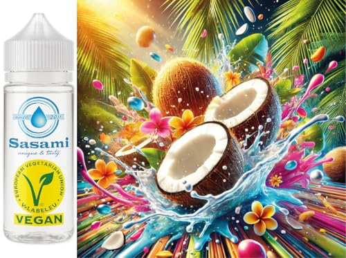 Arôme coco Sasami vegan pour des desserts exotiques faits maison au quotidien