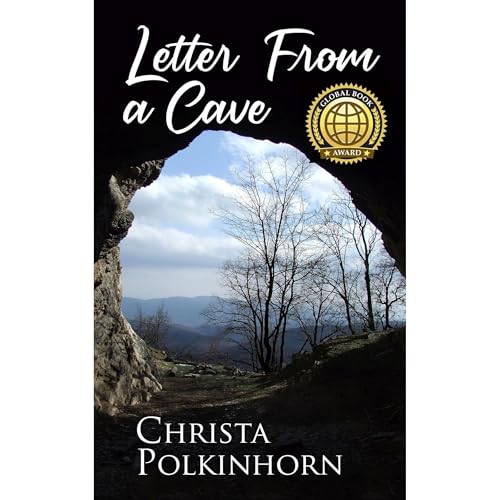 Letter from a Cave Audiolibro Por Christa Polkinhorn arte de portada