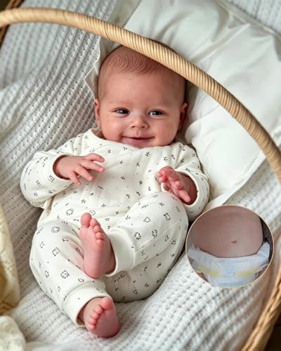 Muñeco Reborn Niño de Vinilo 18 Pulgadas Realista miniatura 1