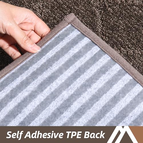 image for COSY HOMEER Edging Stair Treads Non-Slip Corner Indoor Stair Runners f