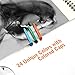 ZSCM QUALITY DECIDES THE FUTURE Glitter Gel Pens ZSCM 48 Pack Colored Gel Pens Set Include 24 Colors Gel Marker Pen, 24 Refills, Glitter Pens with 40% More Ink, Writing instruments for Coloring