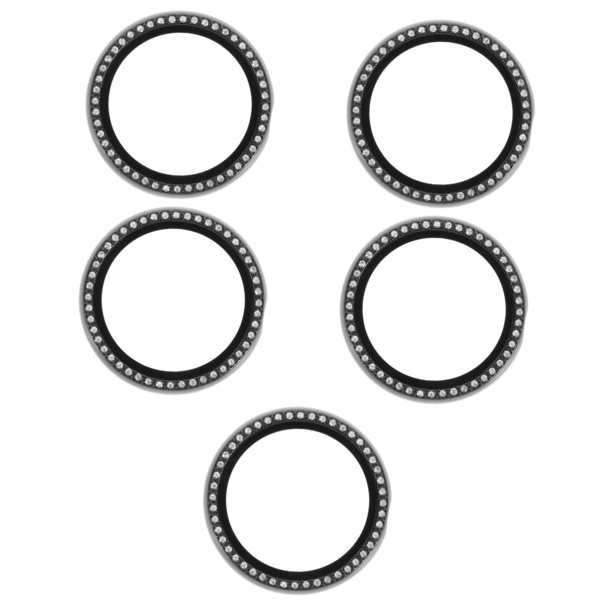 HOMSFOU 5pezzi Custodia Protettiva Per Watch Design Leggero e Resistente Agli Urti Protezione Completa Con Pellicola Temperata Accessori Per Orologi