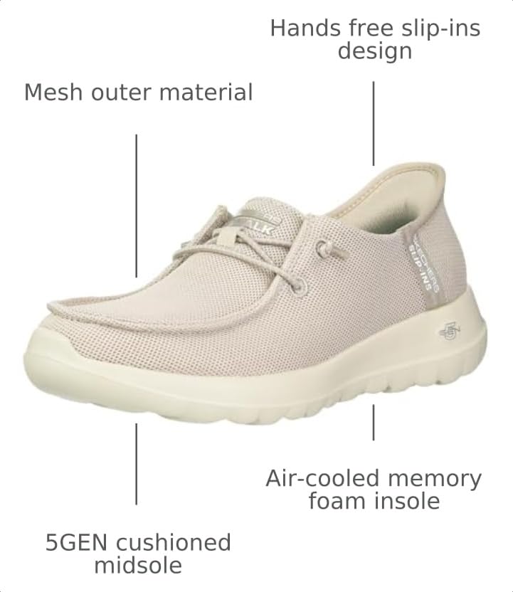 Image of Skechers Women's Skechers Women's Hands Free Slip-ins Go Walk Joy Moc Toe Casual Shoe