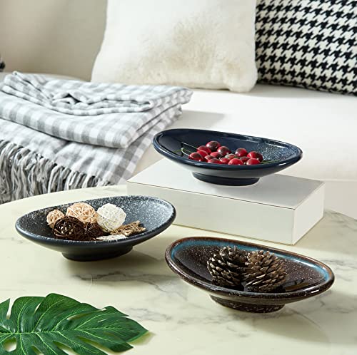 Vomana Oval Ceramic Decorative Bowl thumb #3