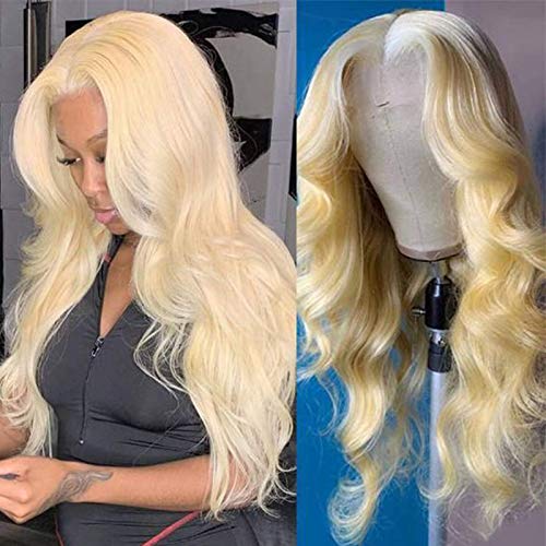 KAFEIER Honey Blonde Wig For Women 27 Curly Lace Front Wig Human Hair Invisible Lace 4X4 Malaysian Lace Front Wigs Color 27 Free Part with Baby Hair Wet and Wavy Virgin Hair 17 Inch