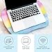 LAPGEAR MyStyle Portable Lap Desk with Cushion - Sunset Watercolor - Fits up to 15.6 Inch Laptops - Style No. 45321